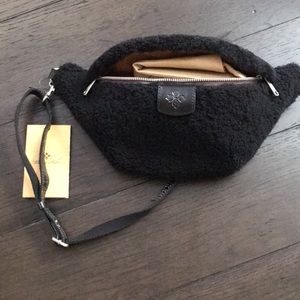 Patricia Nash Black Cantley Waist Pack Smoke